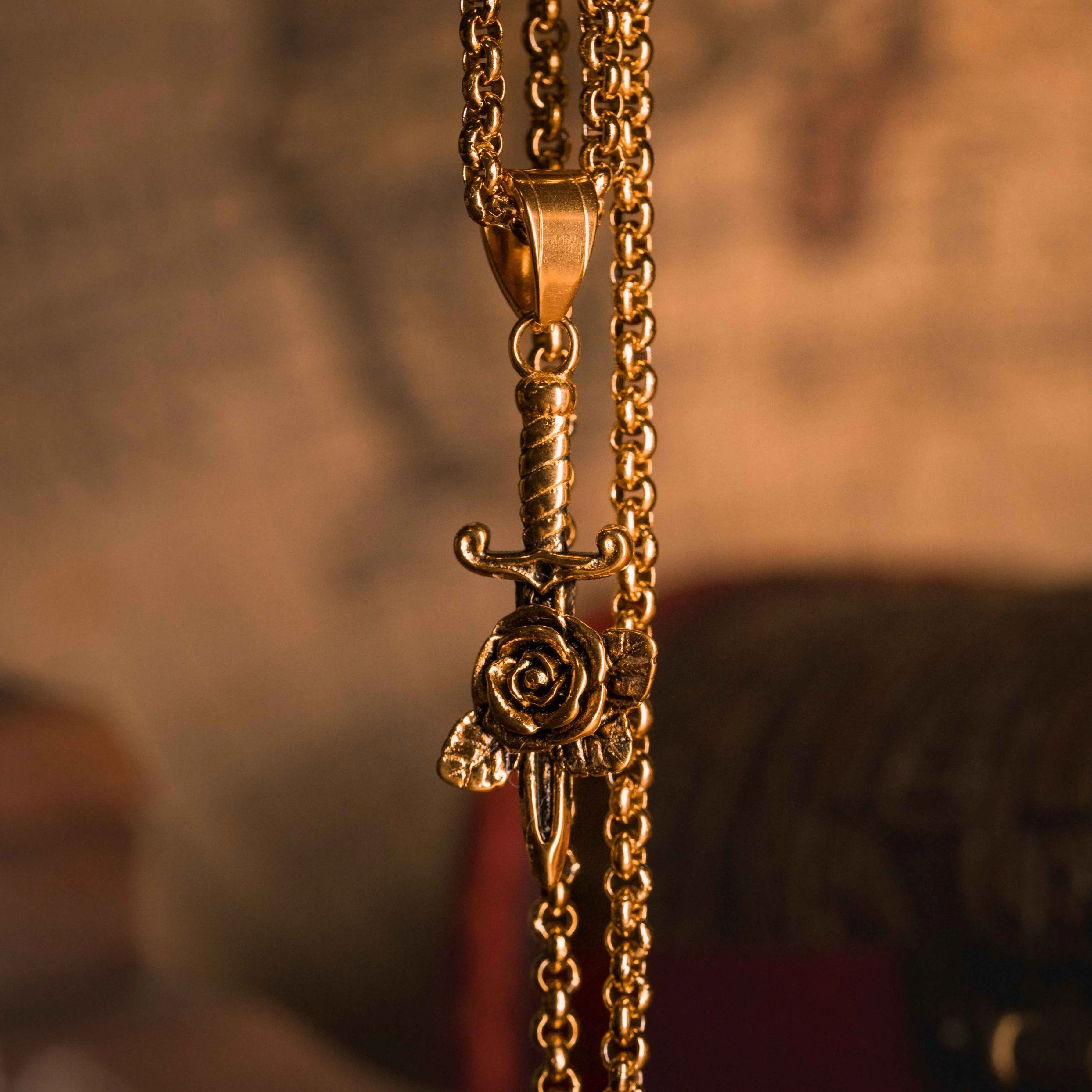 Daggered Rose Pendant - Image 4