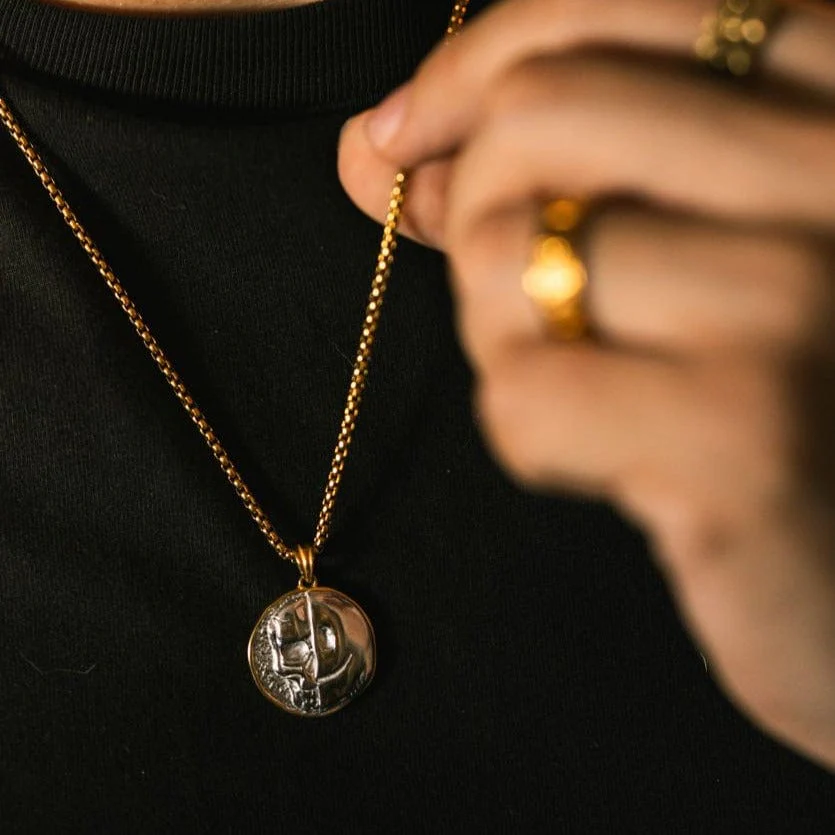 Death Smile Memento Mori Coin Pendant - Image 5