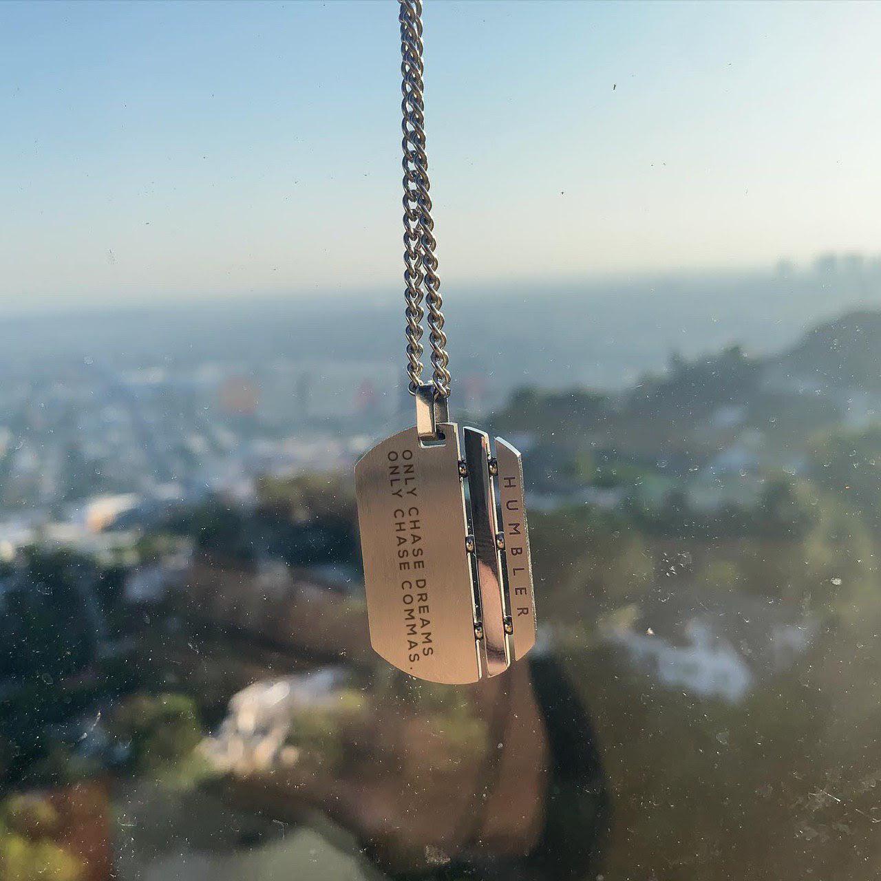 Dreams & Commas Dog Tag - Image 3