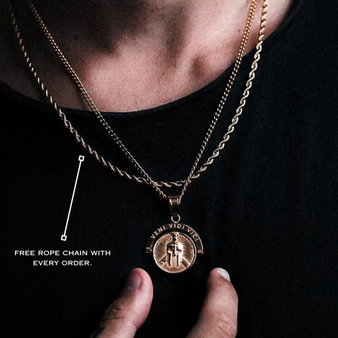 Hercules vs. Achelous Double Sided Pendant - Image 6