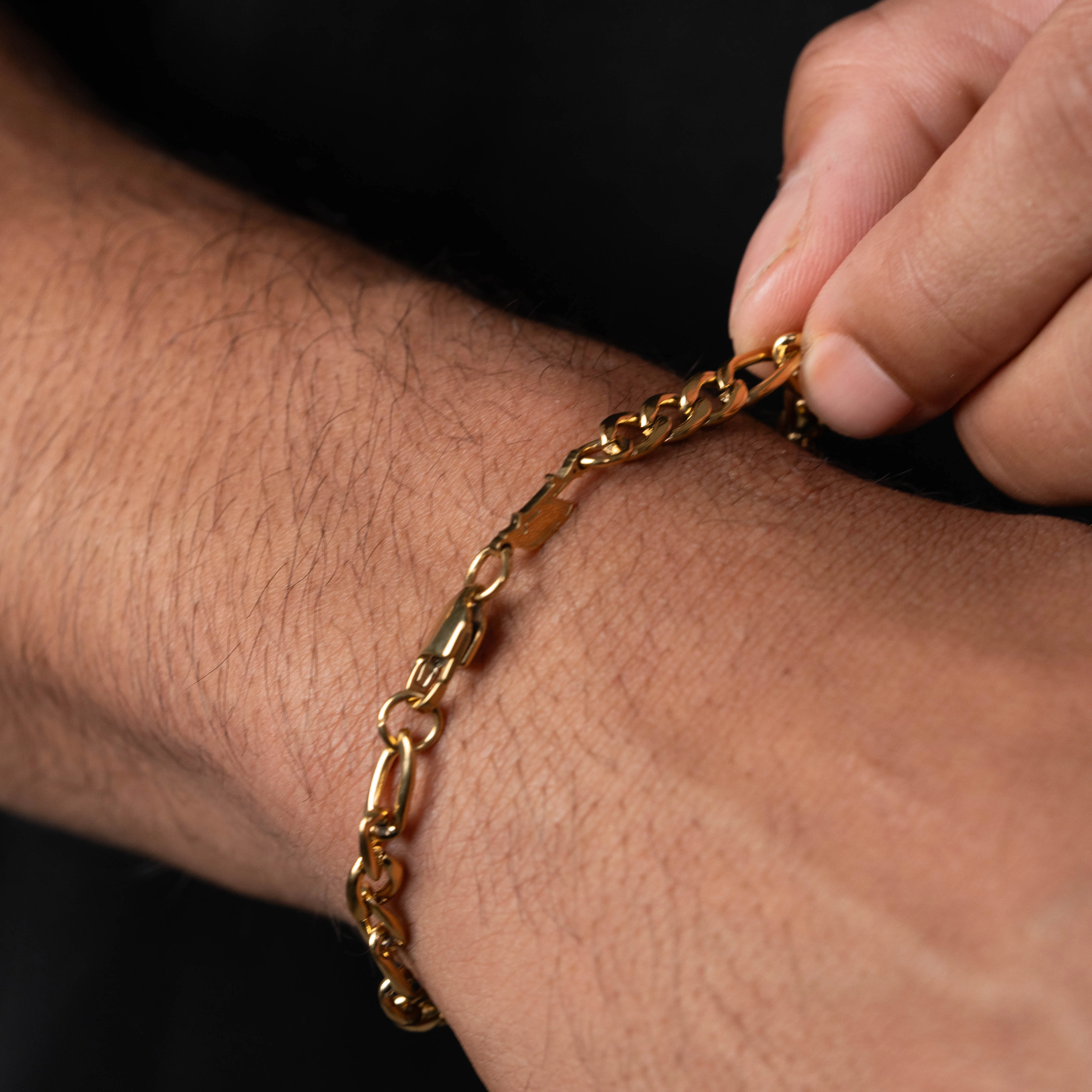 5MM FIGARO BRACELET - Image 4