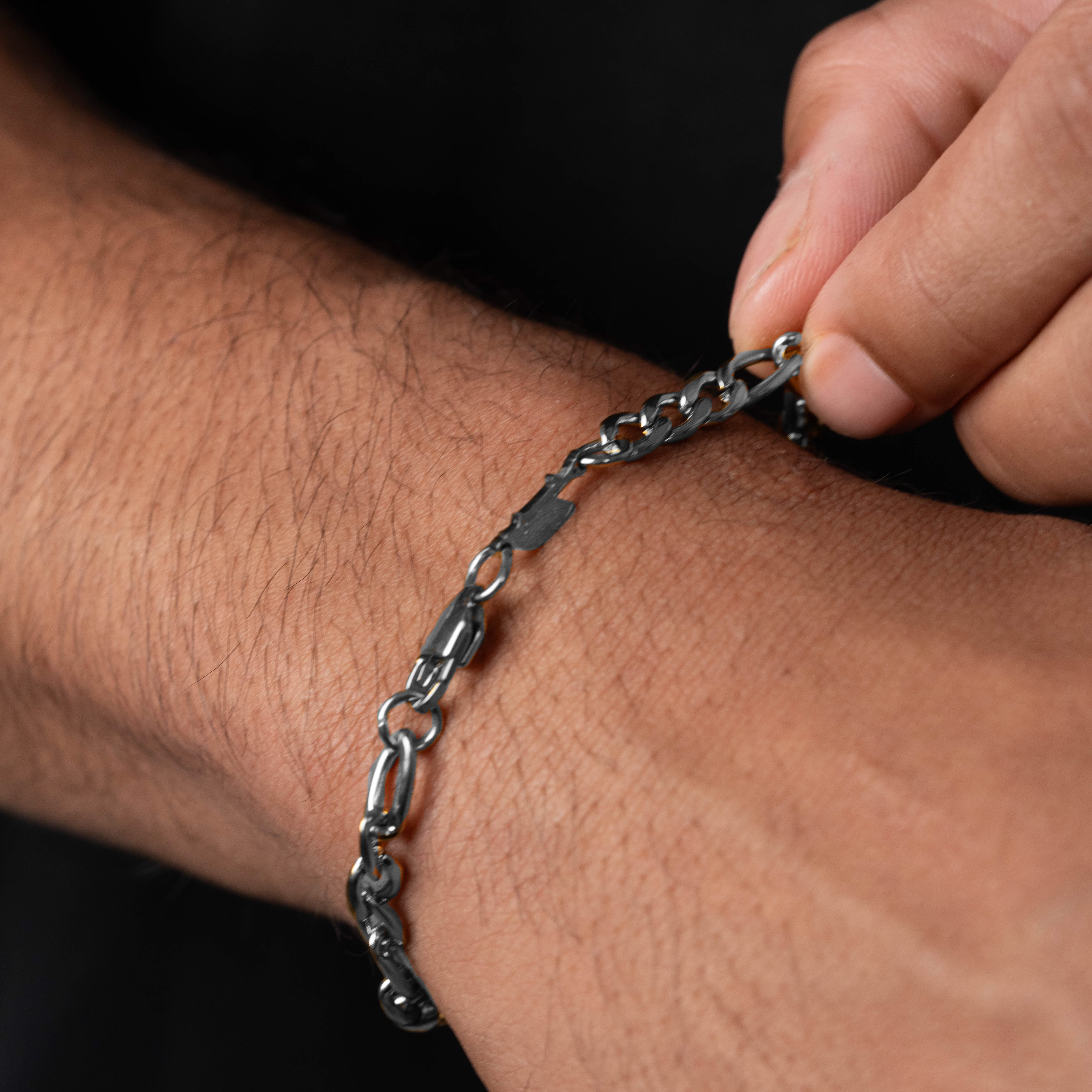 5MM FIGARO BRACELET - Image 5