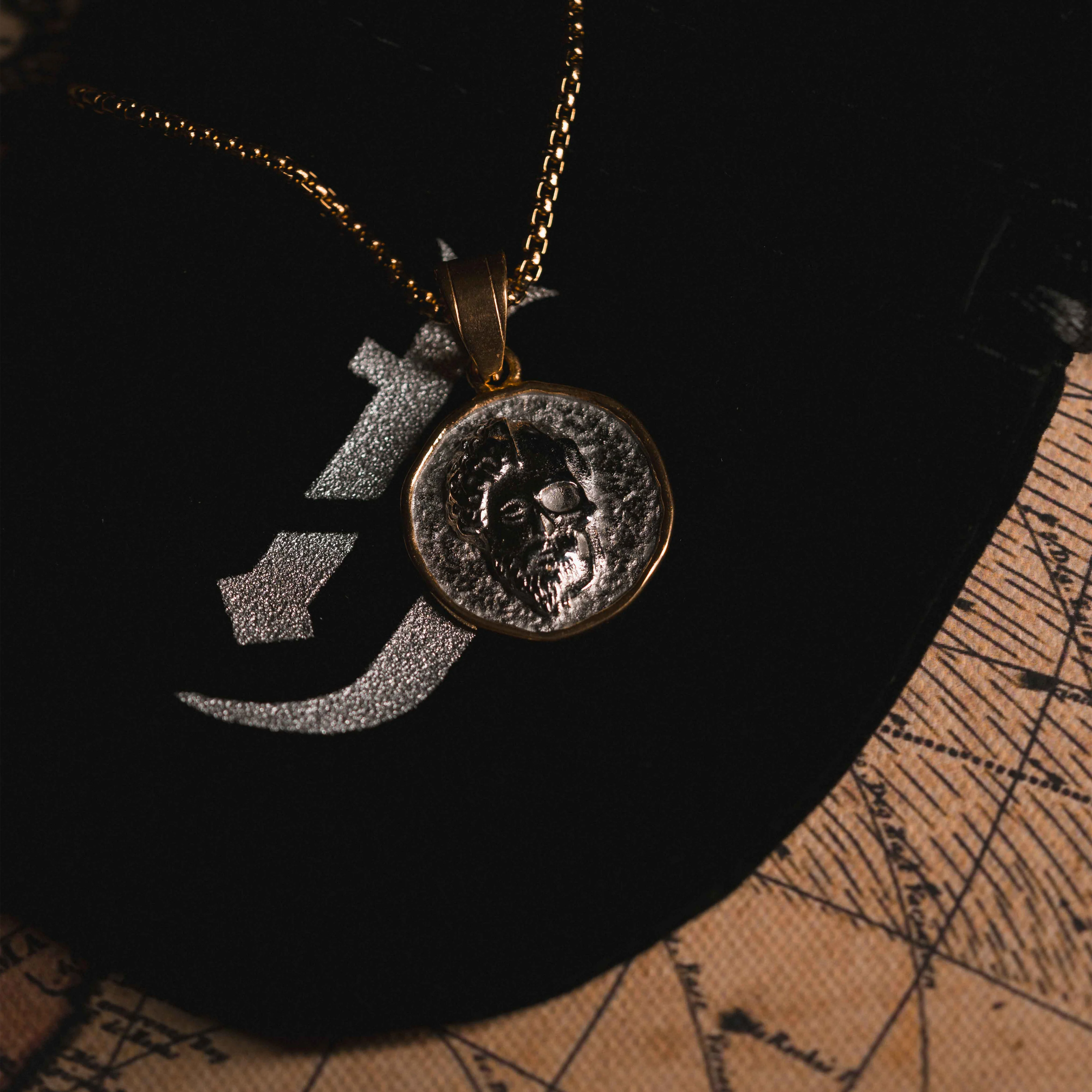 Marcus Aurelius Memento Mori Coin Pendant - Image 4