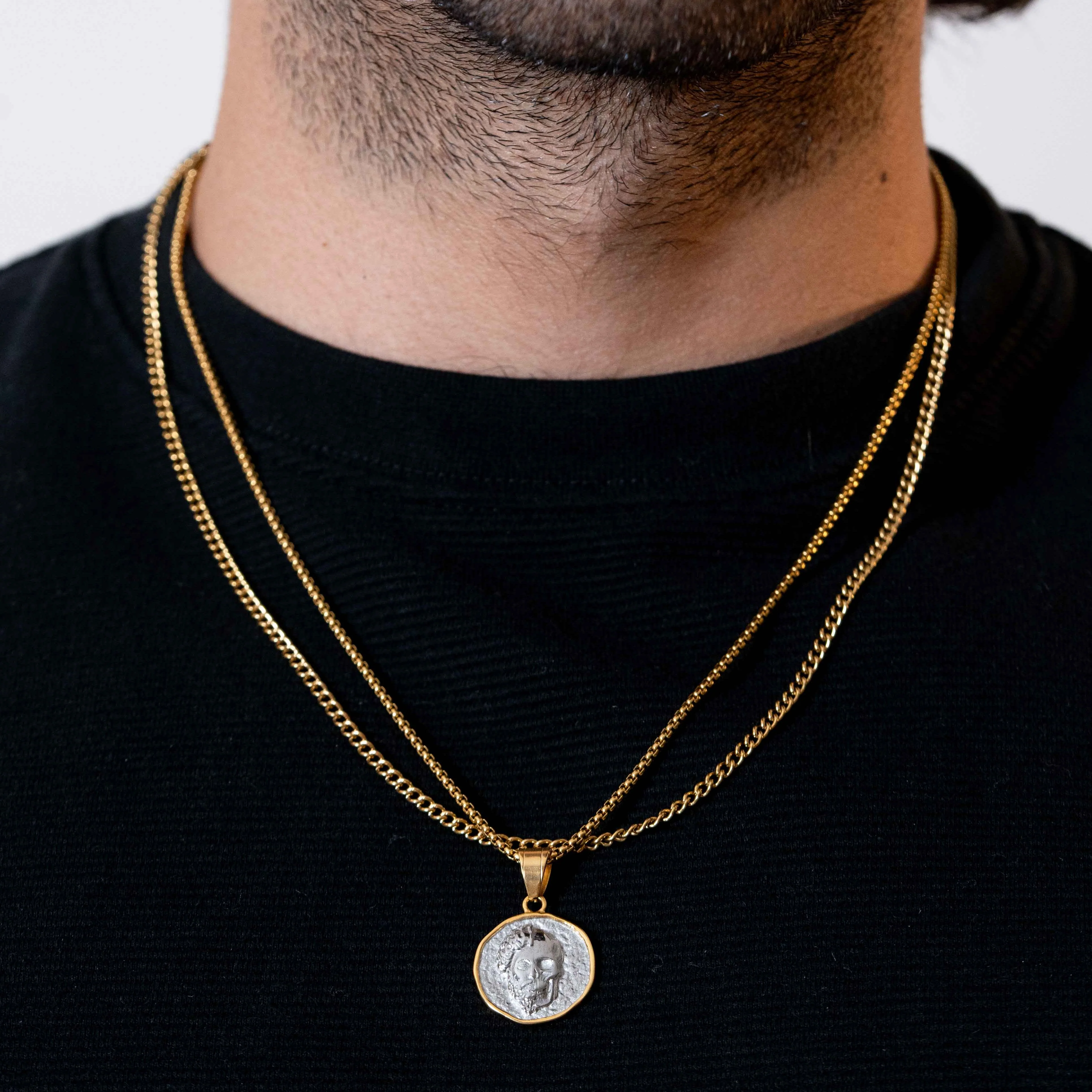 Marcus Aurelius Memento Mori Coin Pendant - Image 6