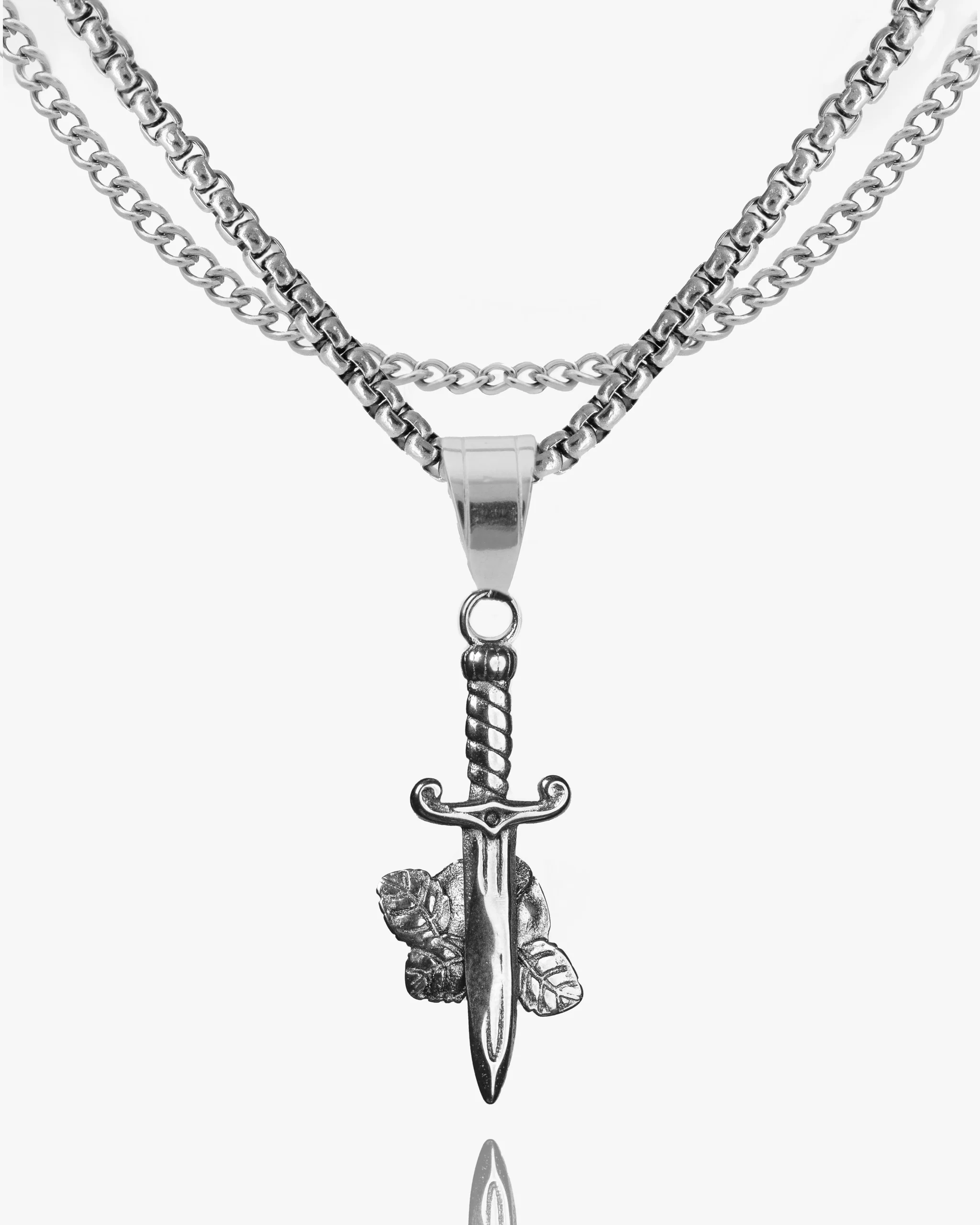Daggered Rose Pendant - Image 2