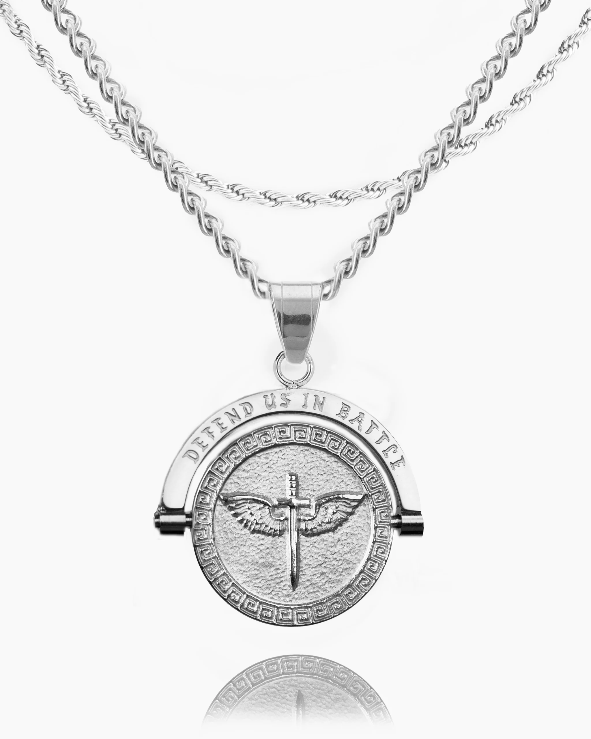 St. Michael Double Sided Pendant - Image 2
