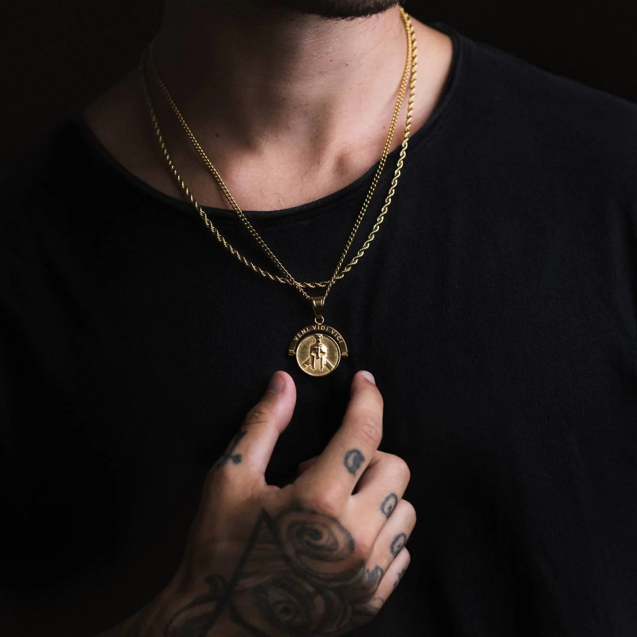Warrior Veni Vidi Vici Double Sided Pendant - Image 3