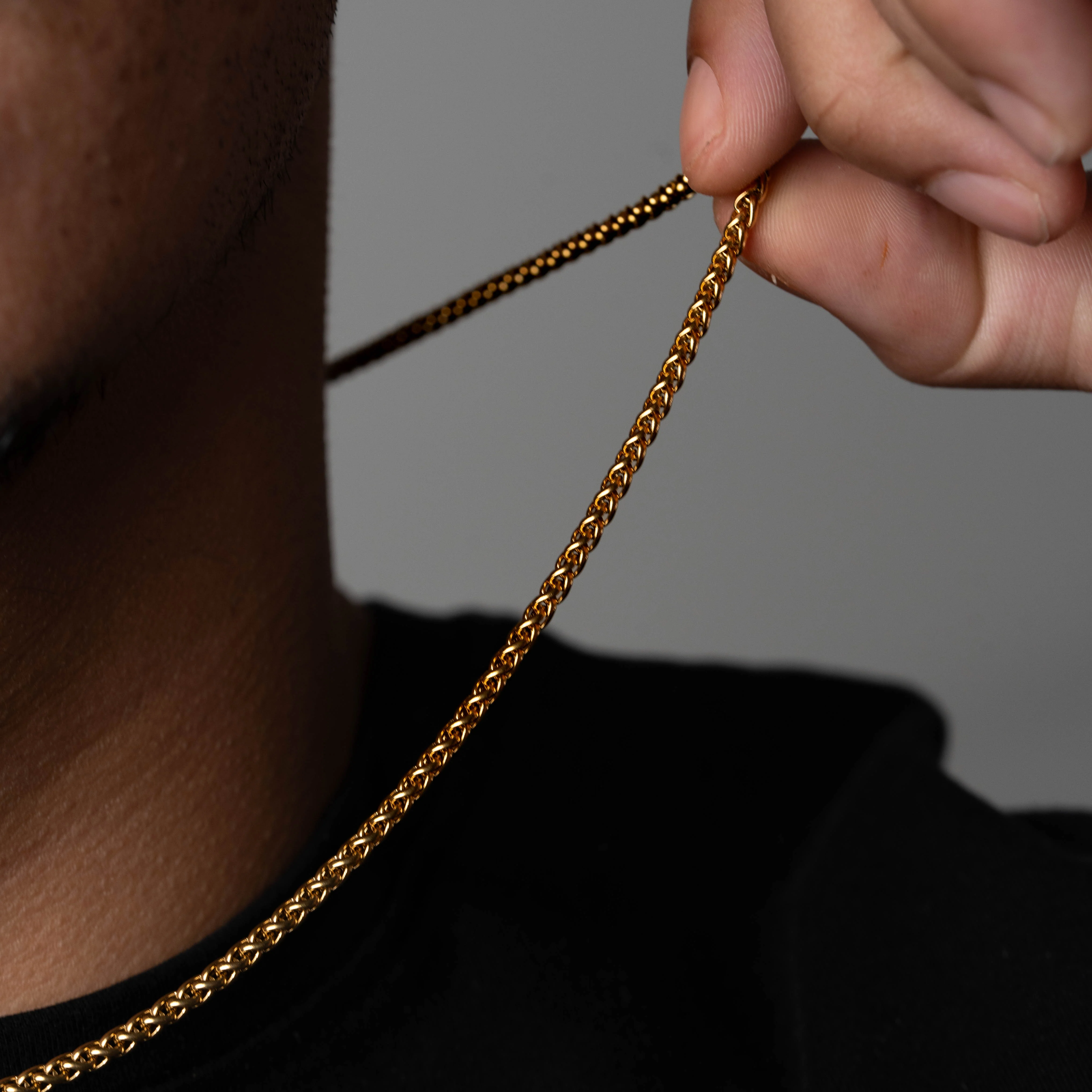 3MM WHEAT CHAIN - Image 4
